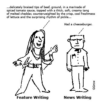 Feature writing